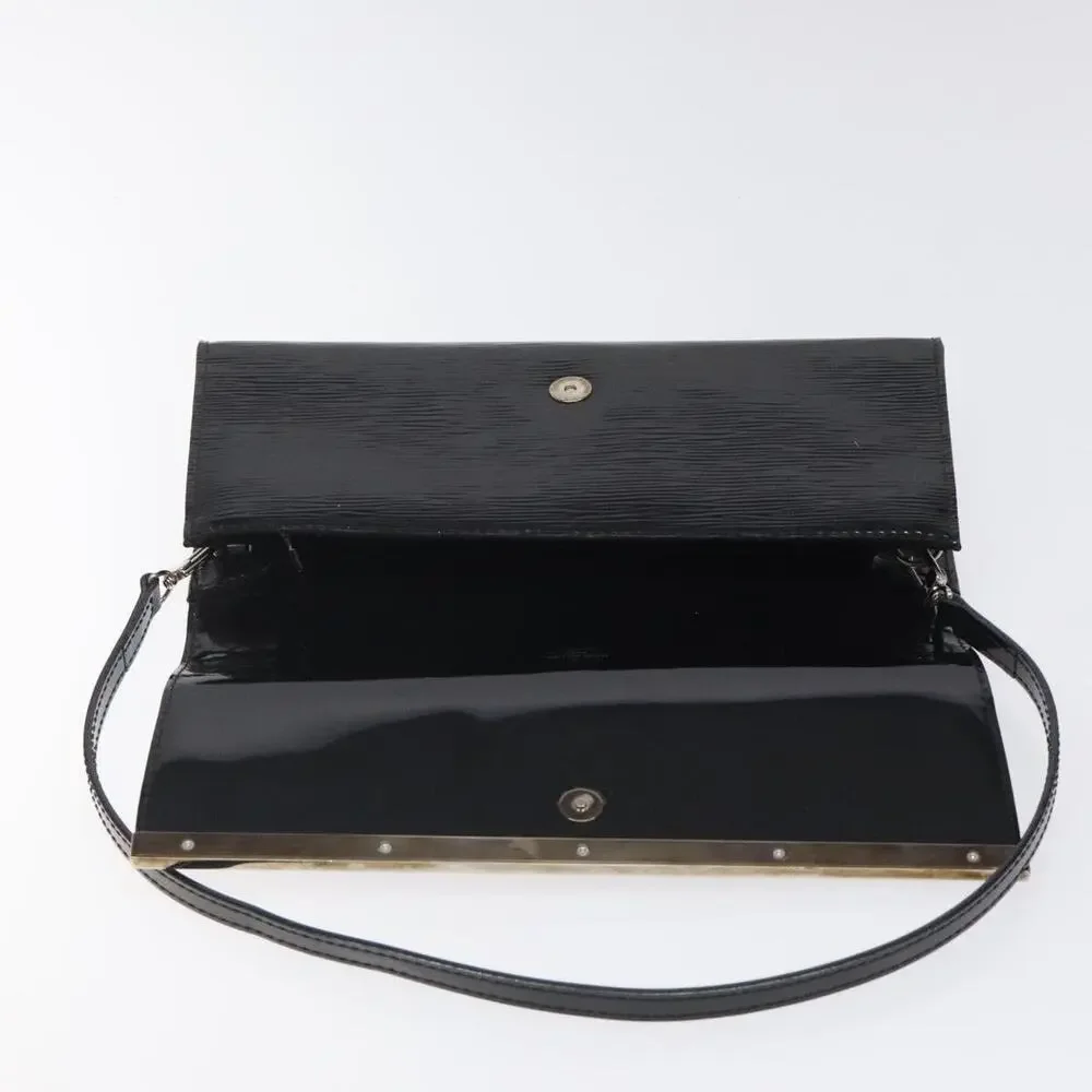 Louis Vuitton Electric Epi Pochette Sevigne Shoulder Bag Black